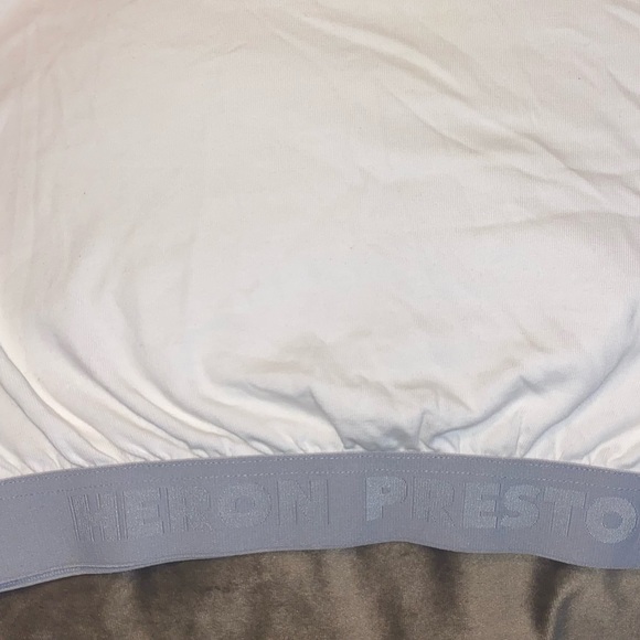 SSENSE Heron Preston White and Grey Style Crop T-Shirt - Picture 5 of 7